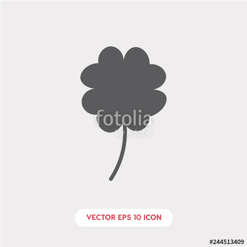 500x500 Lucky Icon Vector Stock Image And Royalty Free Vector