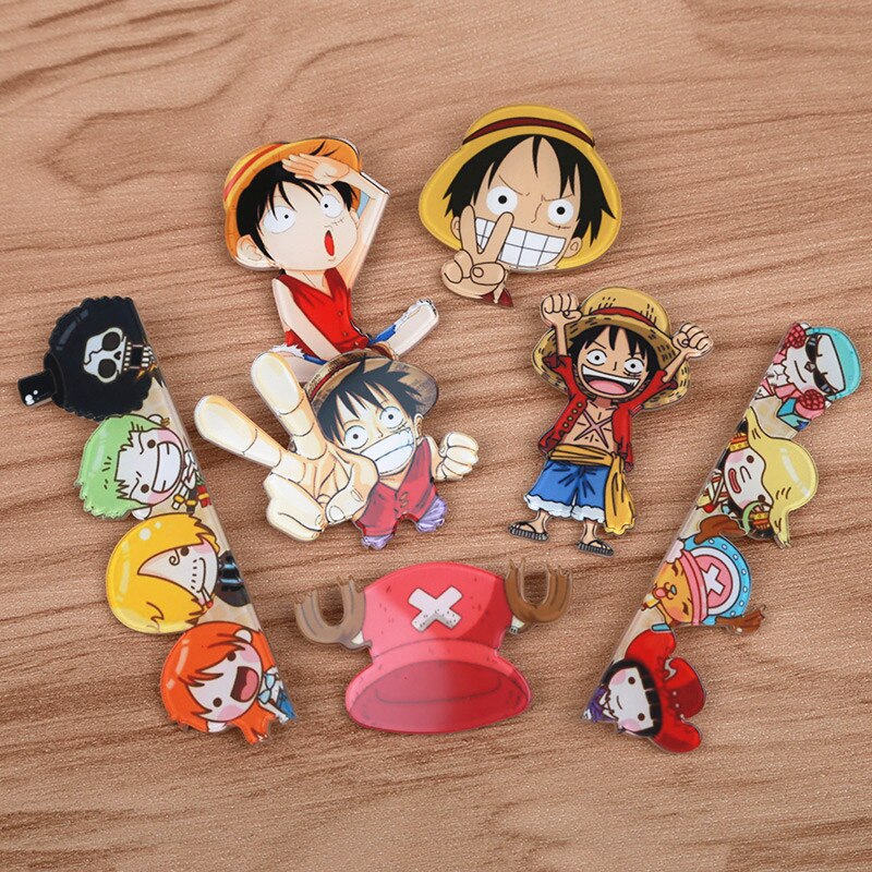 800x800 Fffpin One Piece Piece Monkey D Luffy Chopper Brooch Expression
