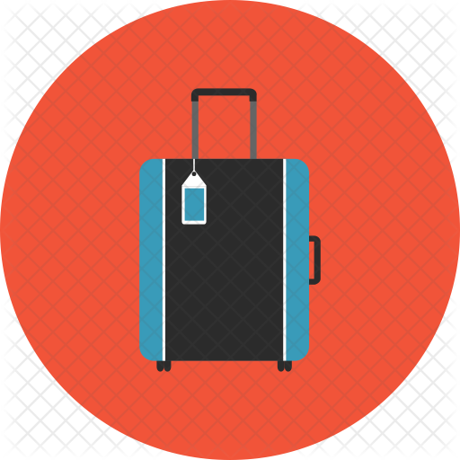 512x512 Luggage Icon Of Flat Style