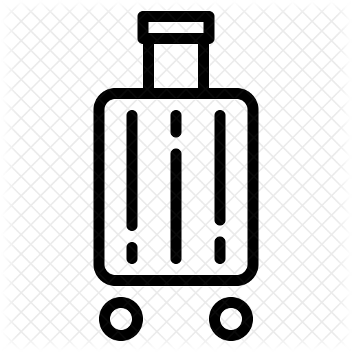 512x512 Luggage Icon Of Line Style