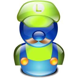256x256 Luigi Icon Download Supermario Icons Iconspedia