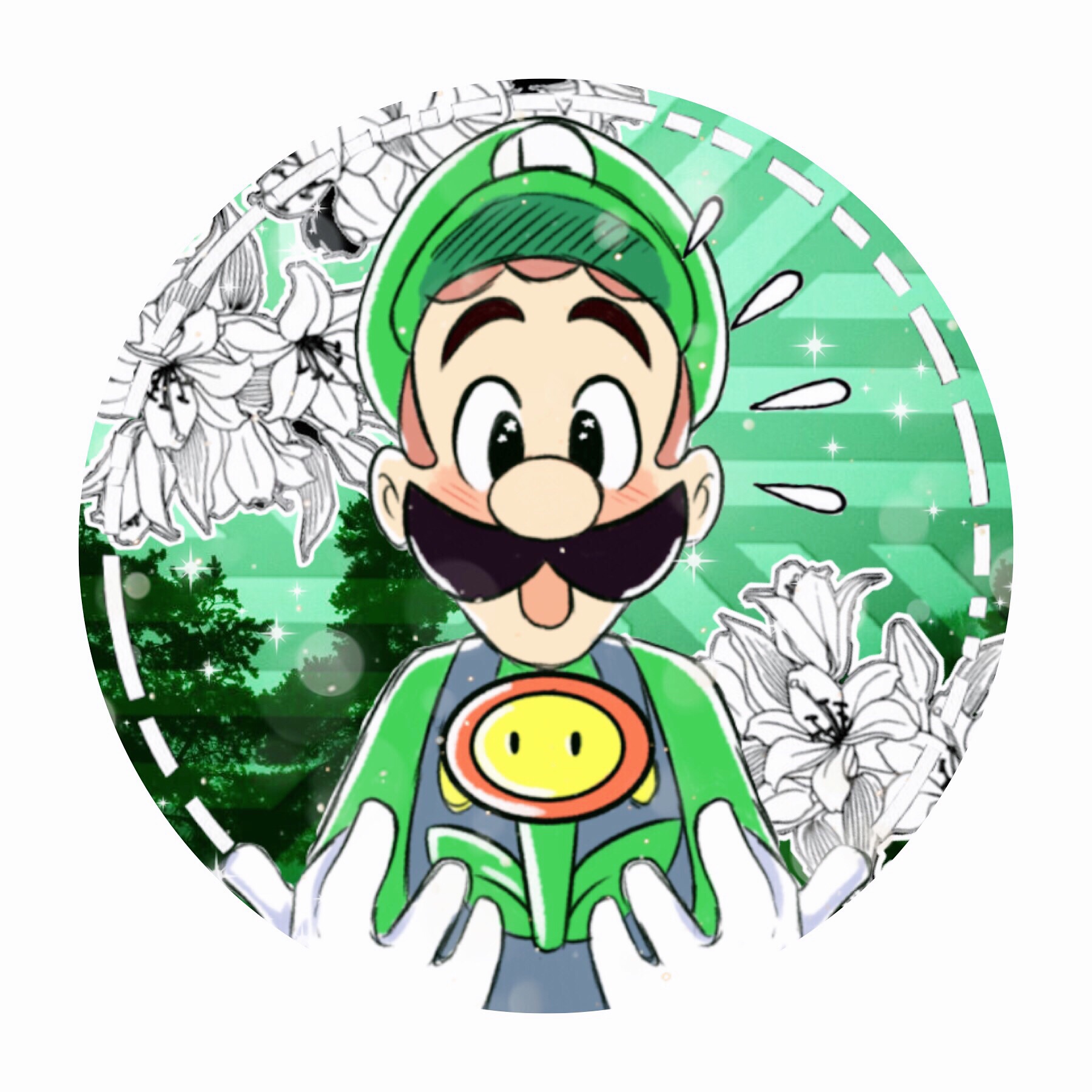 1800x1800 Icon Luigi Aesthetic Tumblr Aesthetictumblr Cute Cutene