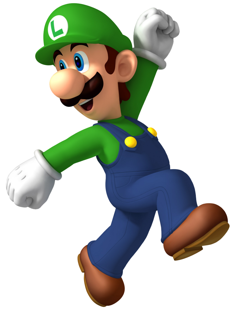 772x1024 Download Free Luigi Transparent Image Icon Favicon Freepngimg