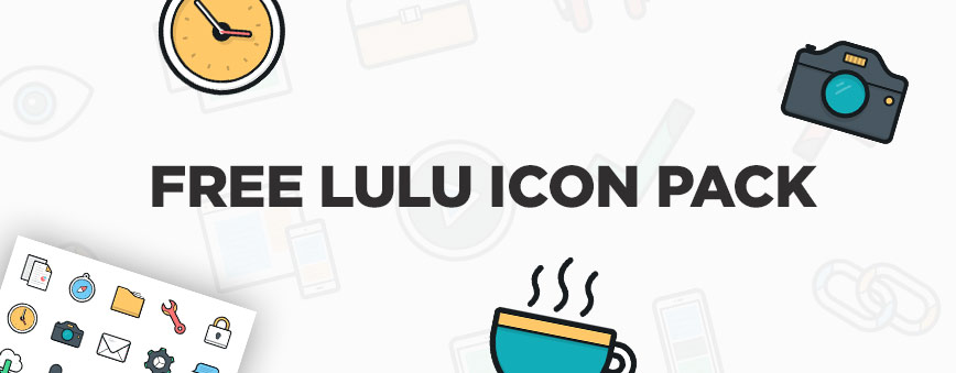 868x339 Free Lulu Vector Icon Pack