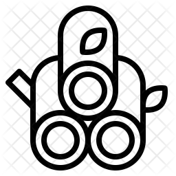 256x256 Lumber Icon Of Line Style