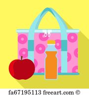 180x195 Free Lunch Bag Icon Art Prints And Wall Artwork Freeart