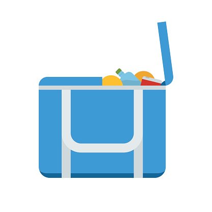 416x416 Tourist Freezer Bag Or Lunch Box Vector Icon Premium Clipart