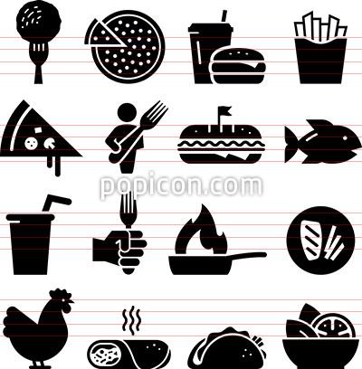 Lunch Icon at Vectorified.com | Collection of Lunch Icon free for ...