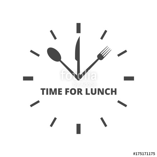 500x500 Time For Lunch Icon Stock Image And Royalty Free Vector