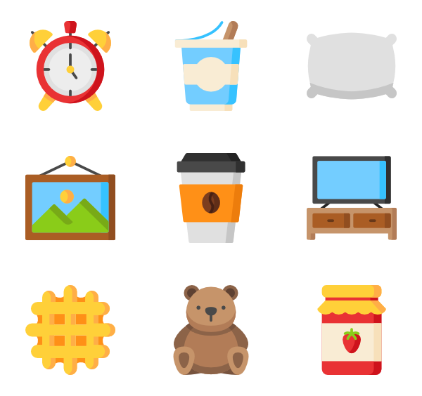 600x564 Lunch Icons