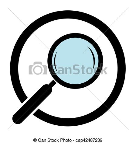 448x470 Aislado, Circle Vidrio, Lupa, Icon Aumentar Aislado, Lupa