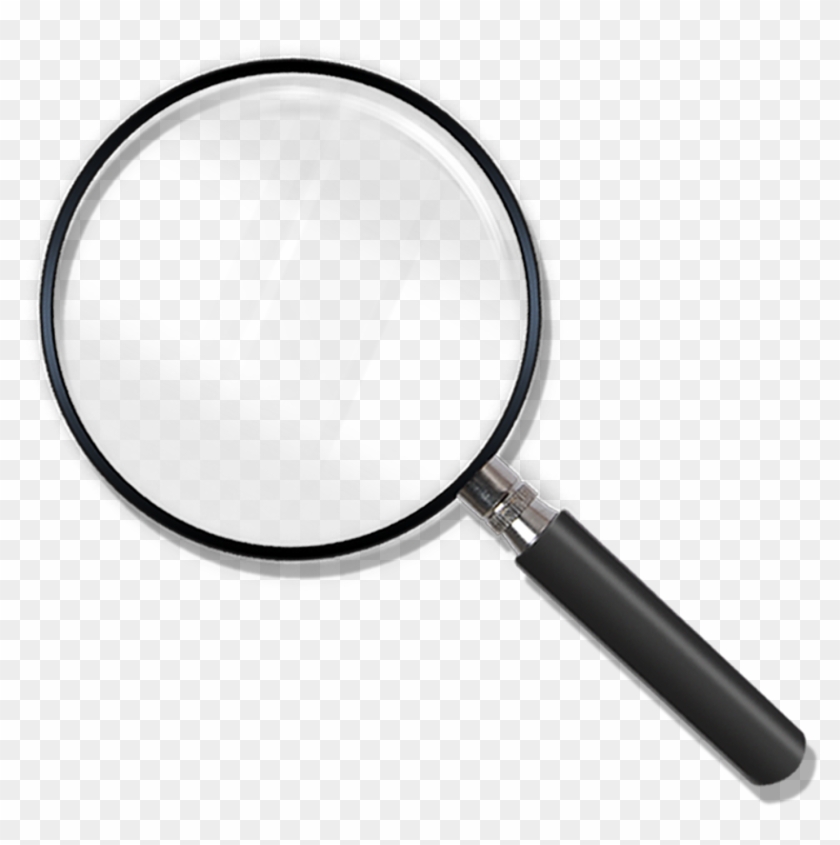 840x845 Glass Magnifying Realistic Icon Png Download Free Clipart