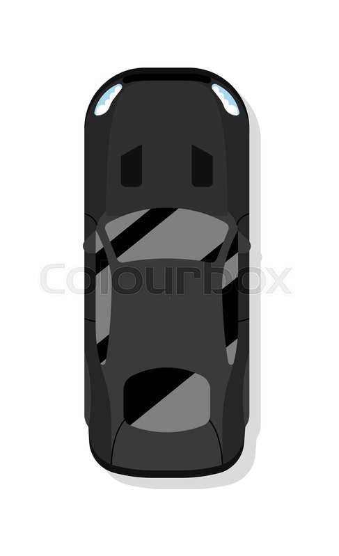 487x799 Top View Modern Luxury Car Icon Stock Vector Colourbox