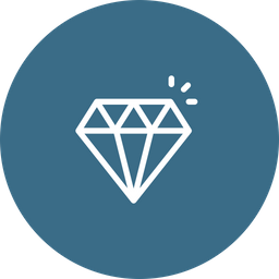 256x256 Luxury Icon Of Line Style