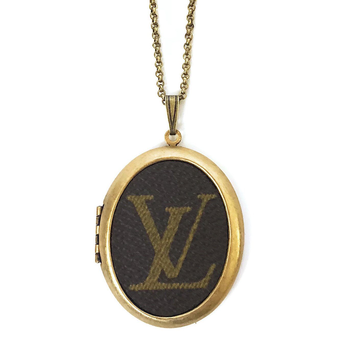 1370x1405 Authentic Up Cycled Louis Vuitton Lv Icon Locket