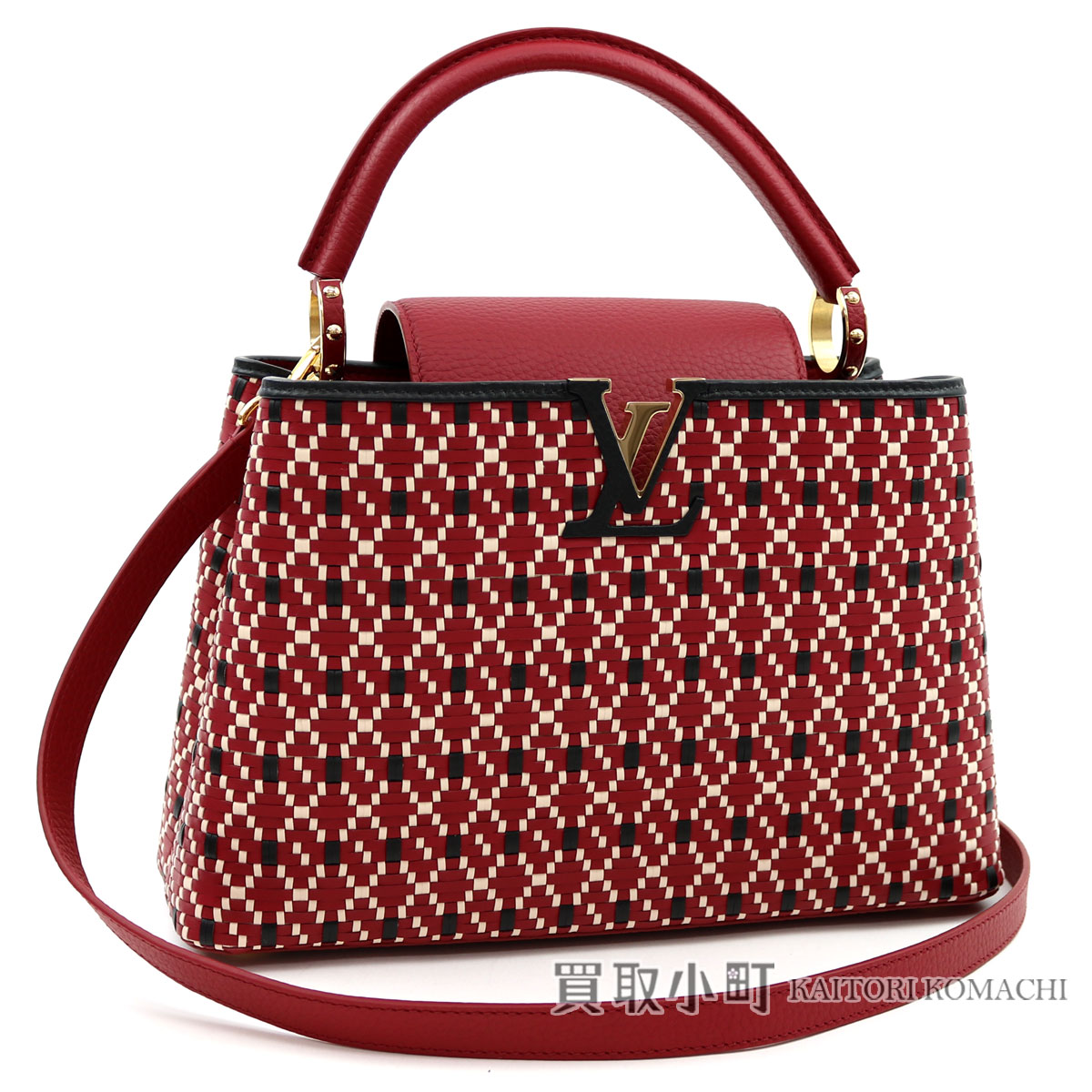 1200x1200 Kaitorikomachi Louis Vuitton Pm Ruby Leather