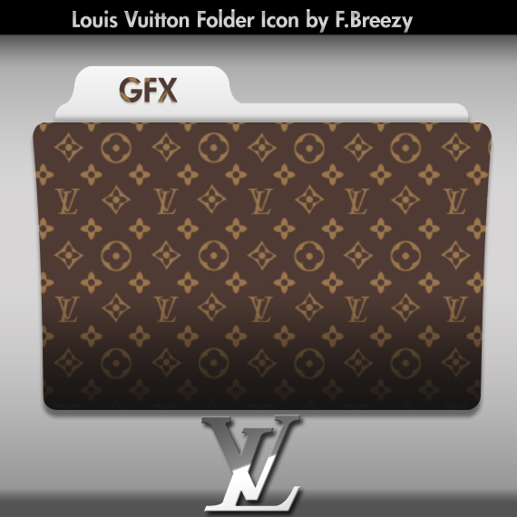 570x570 Louis Vuitton Folder Icon