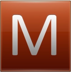 233x236 M Alphabet Free Icon Download