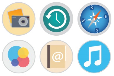 390x260 Mac Stock Apps Iconset