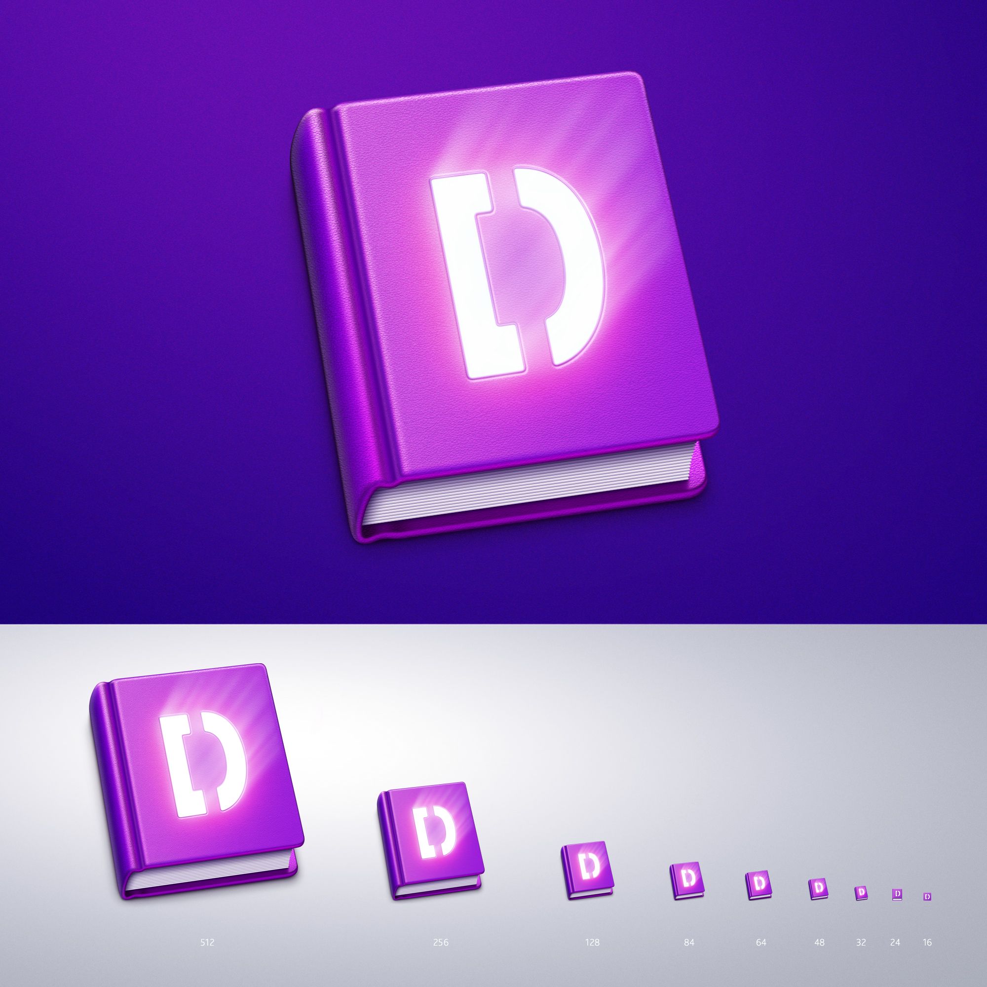 2000x2000 Book Mac Icon Sizes Icons Icon Design, App Icon, Art Logo