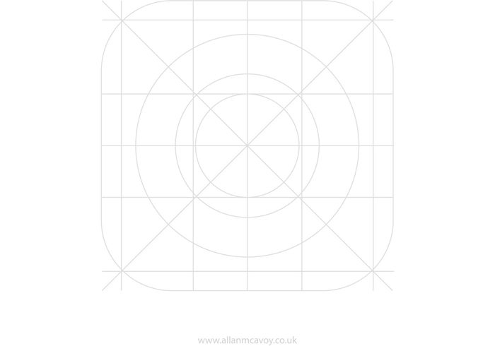 700x490 App Icon Vector Grid