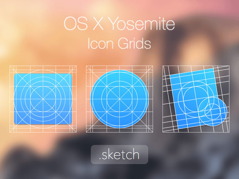 800x600 Os X Icon Grid Sketch Freebie