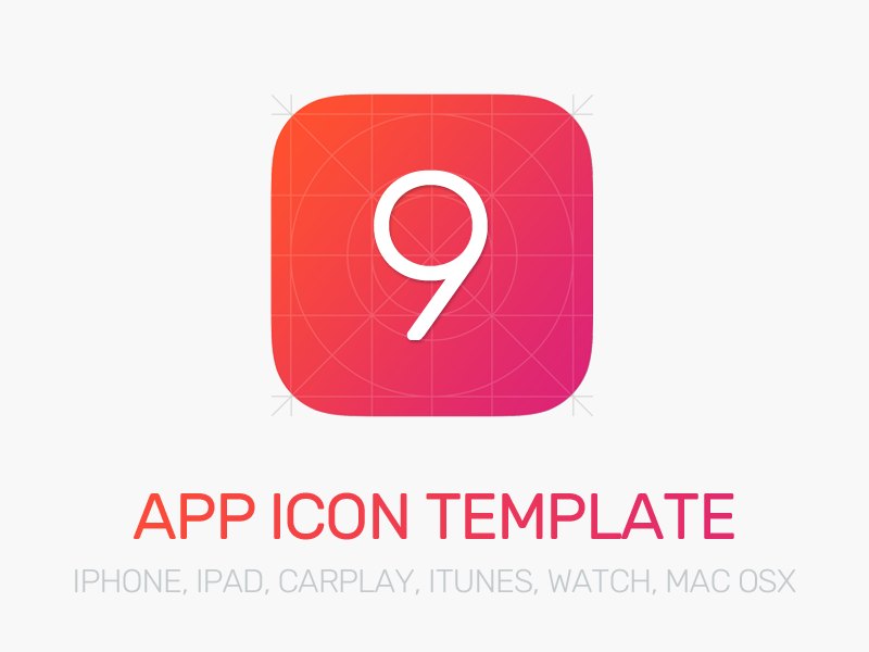 800x600 App Icon Template