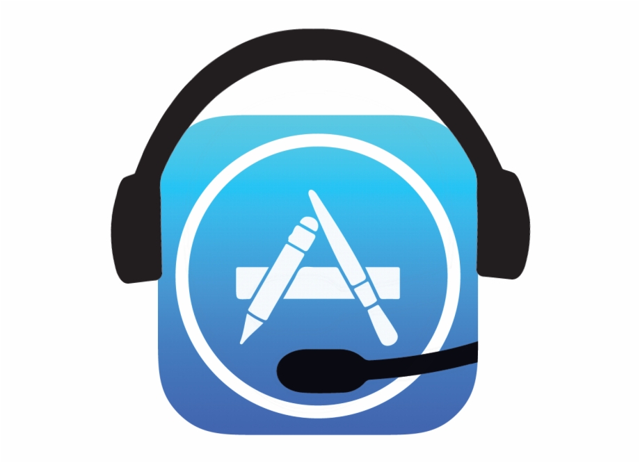 App Store Icon With A Customer Support Headset 920x666 App Store Icon With A Customer Support Headset