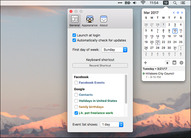650x468 How To Add A Drop Down Calendar To The Macos Menu Bar Clock