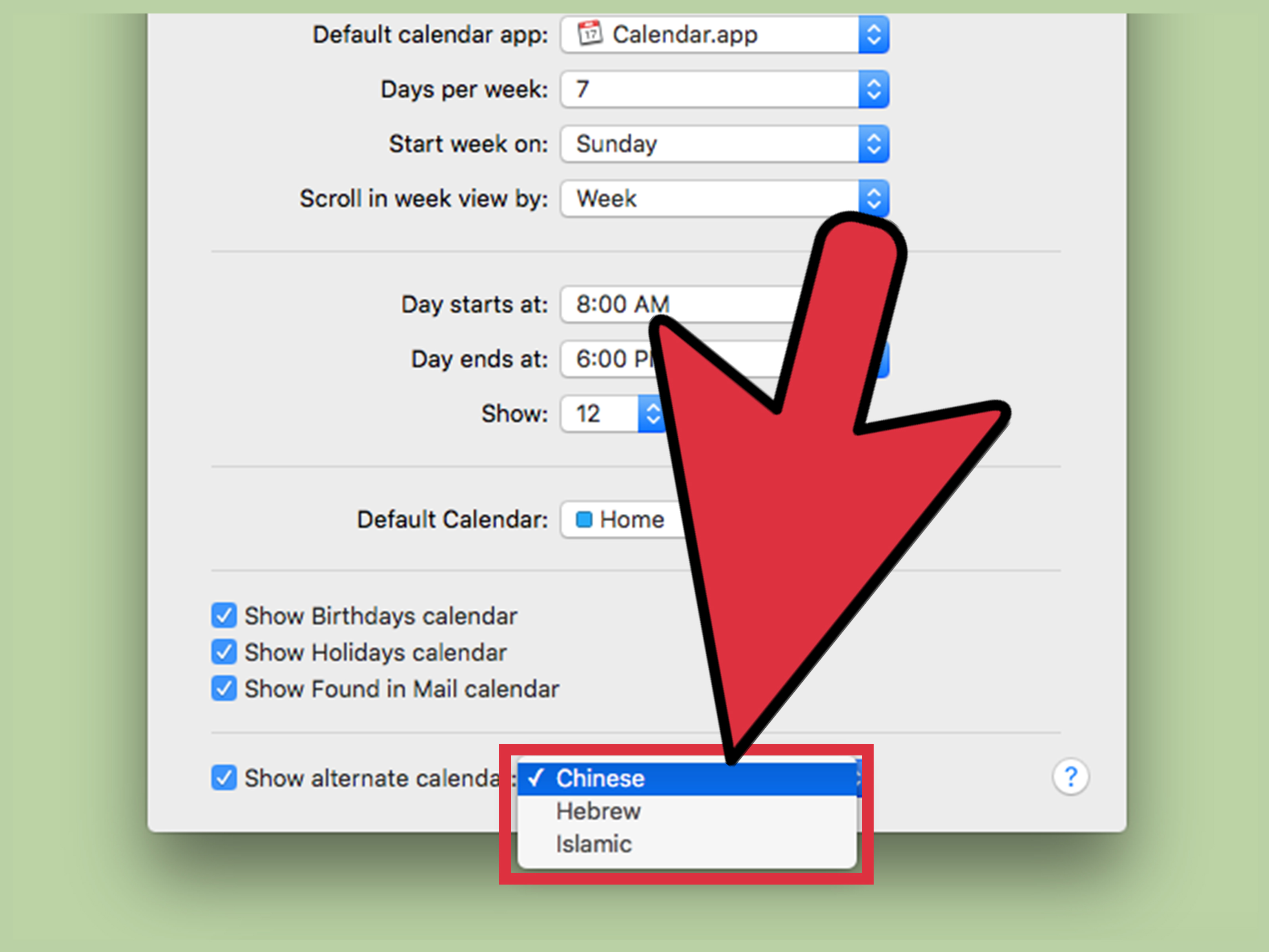 3200x2400 How To Change The Calendar Region On A Mac Steps