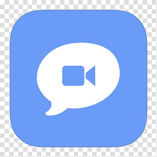 512x512 Squircle White And Blue Video Logo, Blue Computer Icon Area Text