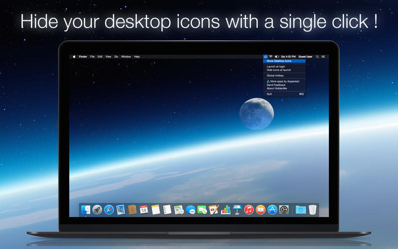How To Hide All Icons Of Desktop With One Click On Your Macbook 800x500 How To Hide All Icons Of Desktop With One Click On Your Macbook