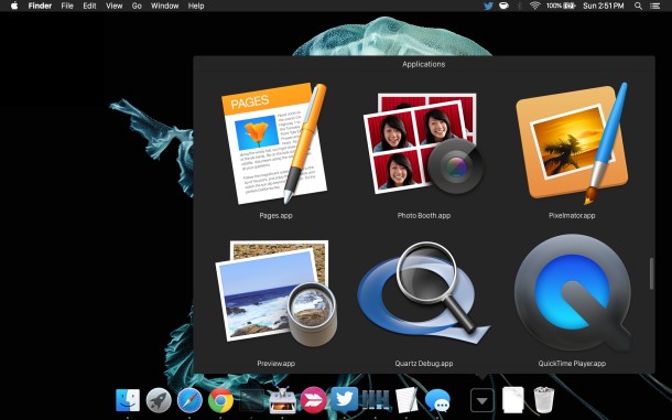 610x381 How To Change Dock Stacks Icon Size In Grid View Of Os X