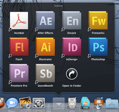400x376 Create Shortcut Folders In The Dock