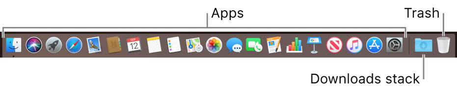 os x moving dock icons