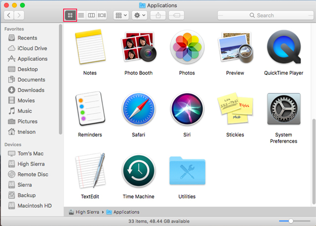 Mac Customizing Finder Views Part Icon List Views 640x457 Mac Customizing Finder Views Part Icon List Views