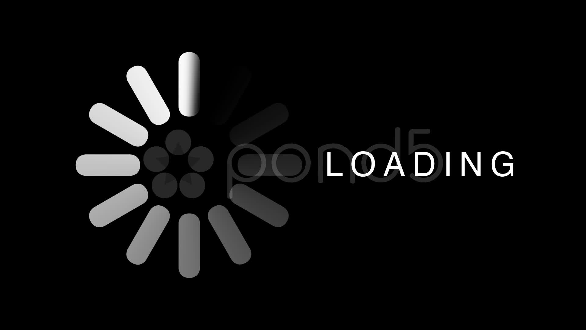 1920x1080 Computer Loading Icon Mac Stock Video