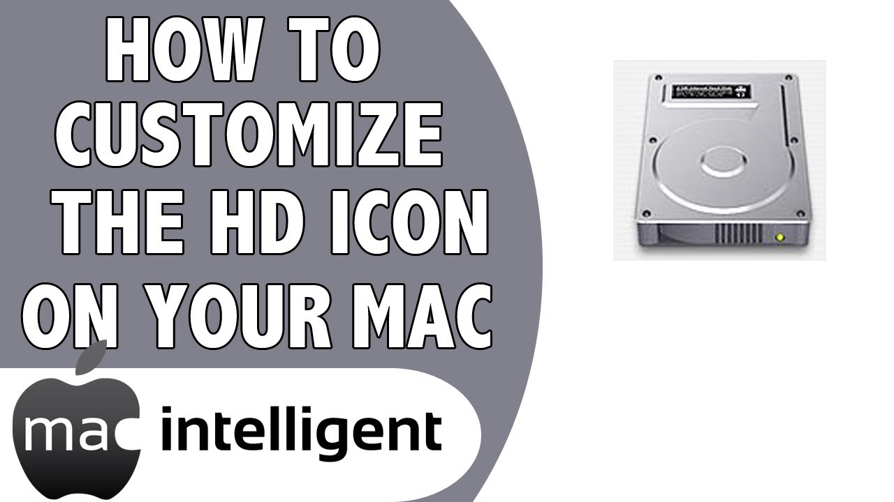 1280x720 How To Customize Your Hard Drive Icon On A Mac