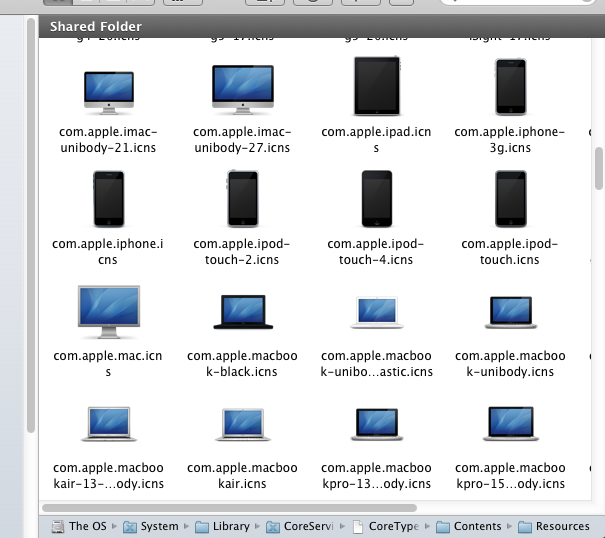 605x538 Location Of Mac Os X System Icons