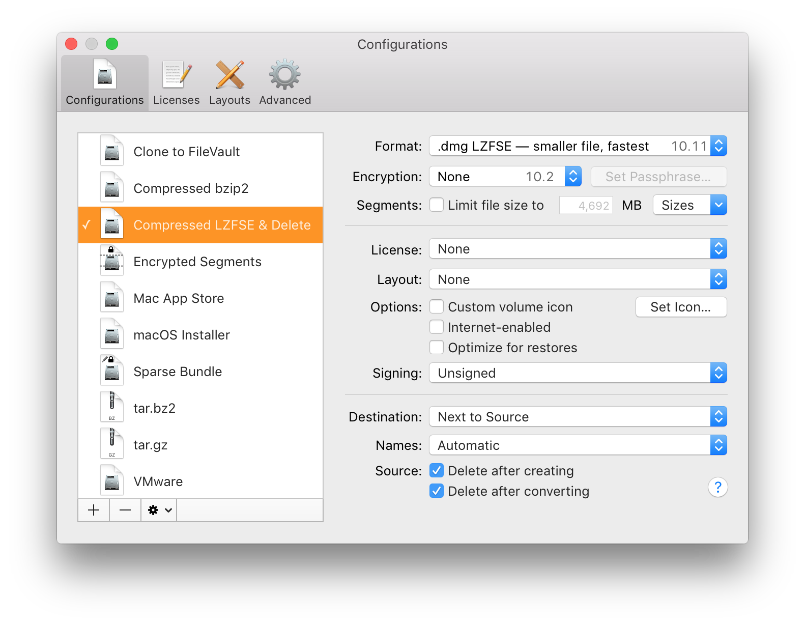 1582x1228 Dropdmg The Easy Way To Create And Convert Mac Disk Images