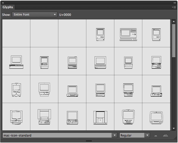 600x484 Free Mac Icon Font