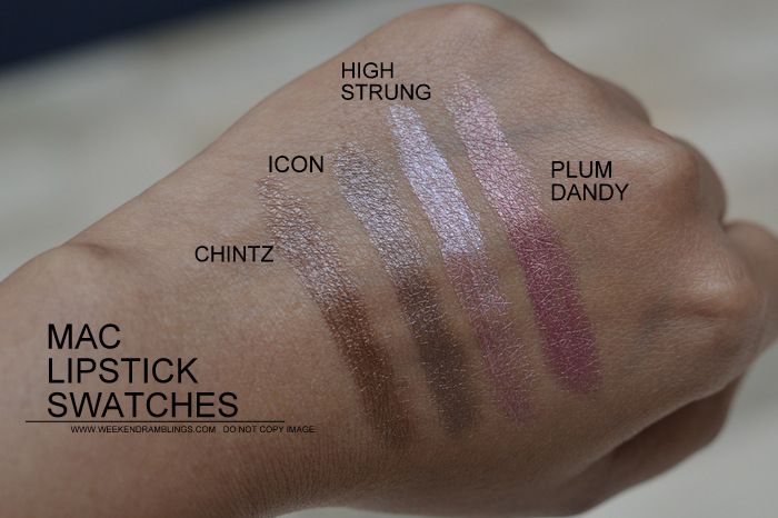 700x466 Mac Lipstick Swatches