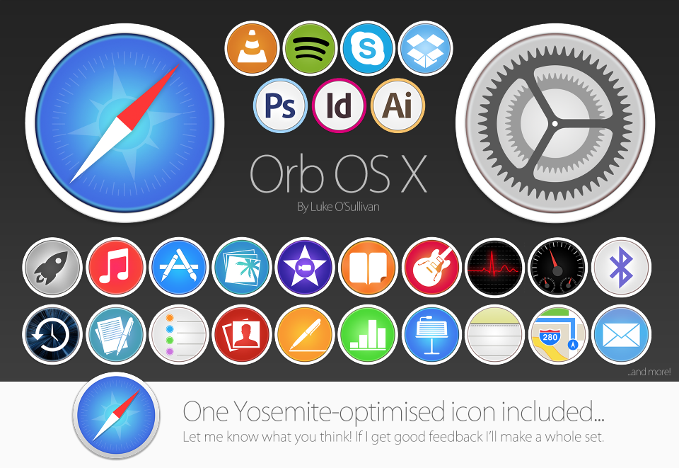 960x661 Orb Os X Icon Pack