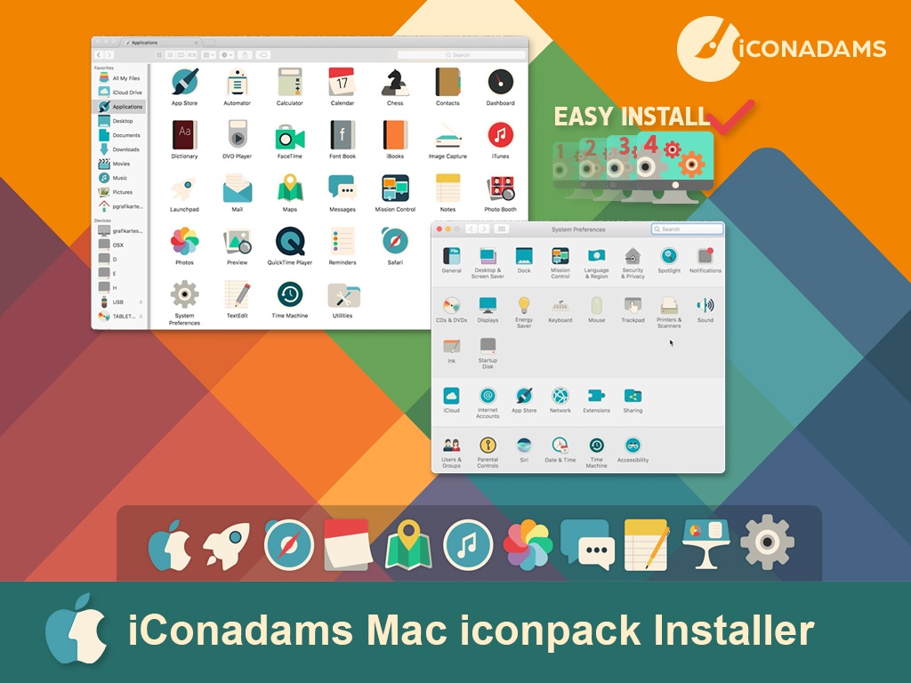 1024x768 Iconadams Mac Iconpack Installer