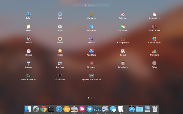 How To Change Launchpad Icon Grid Layout In Mac Os X 610x381 How To Change Launchpad Icon Grid Layout In Mac Os X
