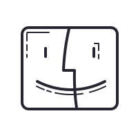 Mac Logo Icon 200x200 Mac Logo Icon