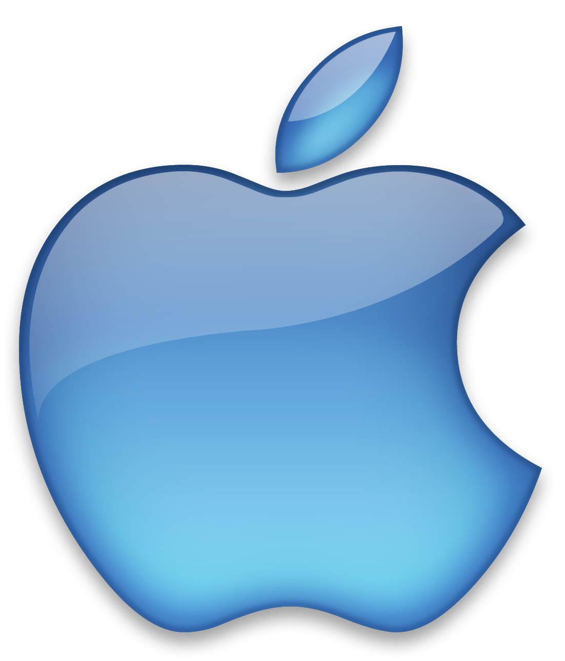 Blue Apple Logo Icon 1102x1289 Blue Apple Logo Icon