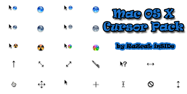 618x312 Mac Os X Cursor Pack