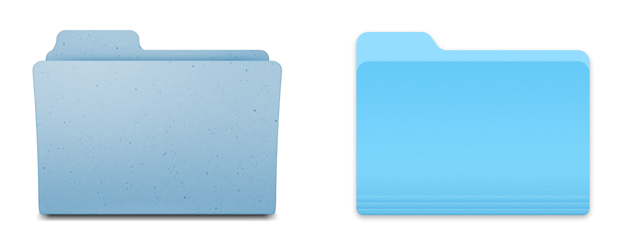 osx folder icons
