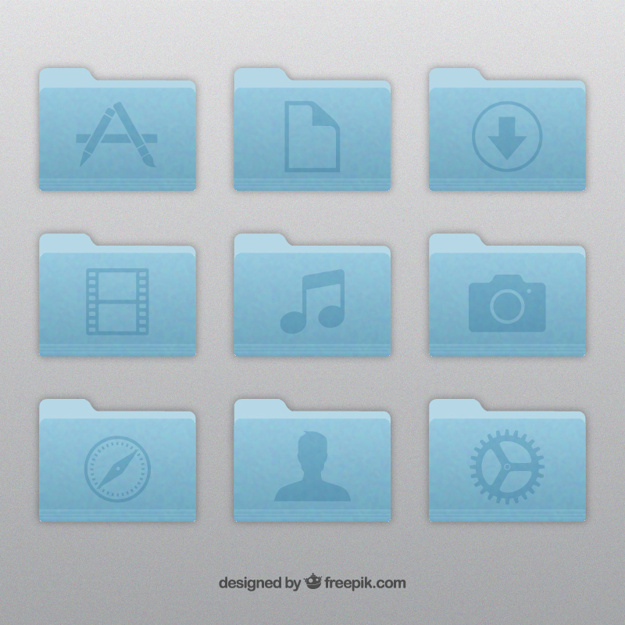 colored folder icon mac